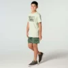 T-shirt de manguitos curtos com veado para rapazes (crianças/jovens)