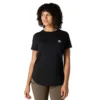 T-shirt feminina Force de corte descontraído, com bolso e tecnologia de absorção de humidade