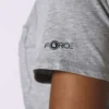 T-shirt feminina Force de corte descontraído, com bolso e tecnologia de absorção de humidade