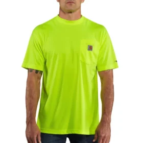 T-shirt masculina Force, corte descontraído, com cores realçadas