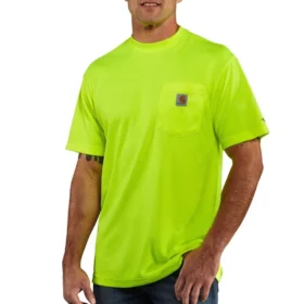 T-shirt masculina Force, corte descontraído, com cores realçadas