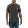 T-shirt masculina Force de corte descontraído, com absorção de humidade e bolsos