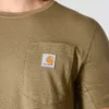T-shirt masculina Force de corte descontraído, com absorção de humidade e bolsos