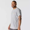 T-shirt masculina Force de corte descontraído, com absorção de humidade e bolsos