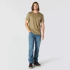 T-shirt masculina Force de corte descontraído, com absorção de humidade e bolsos