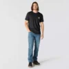 T-shirt masculina Force de corte descontraído, com absorção de humidade e bolsos