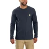 T-shirt masculina Force de manguitos compridos com bolso e tecnologia de absorção de humidade