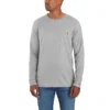 T-shirt masculina Force de manguitos compridos com bolso e tecnologia de absorção de humidade