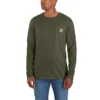 T-shirt masculina Force de manguitos compridos com bolso e tecnologia de absorção de humidade