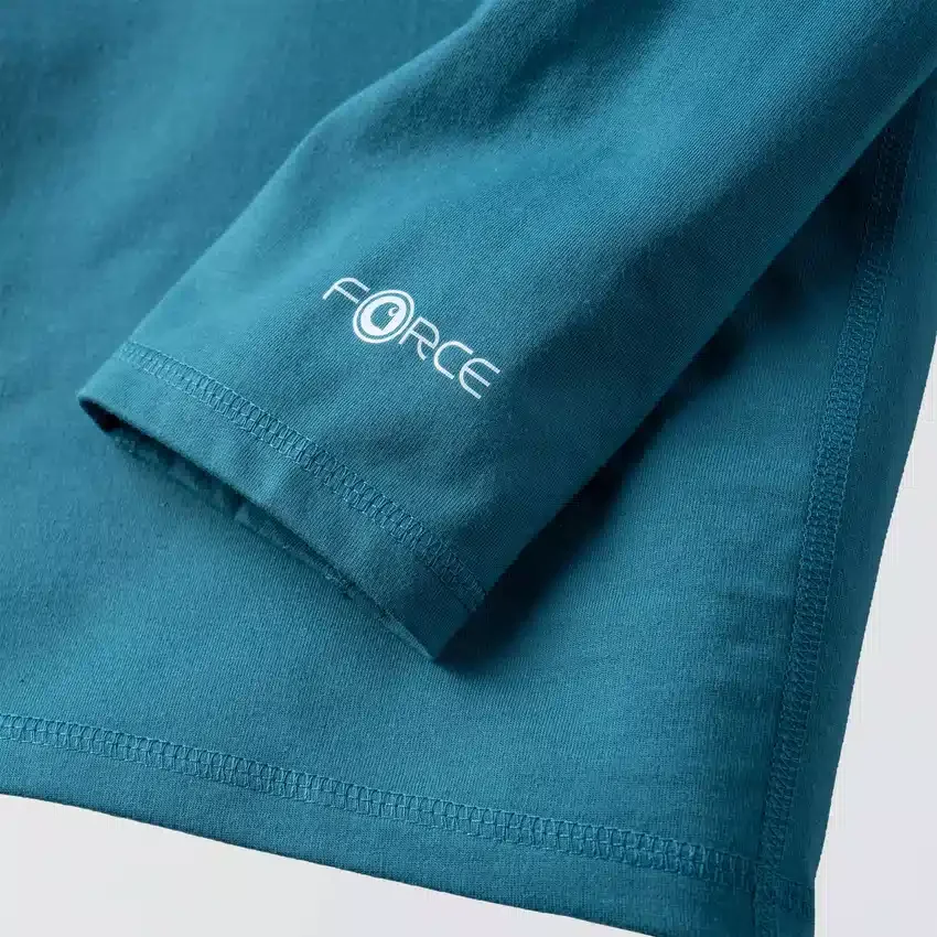 T-shirt masculina Force de manguitos compridos com bolso e tecnologia de absorção de humidade