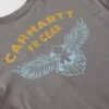 T-shirt masculina Force Irvine Fr de manguitos compridos com absorção de humidade e logótipo Eagle - Camisas resistentes ao fogo