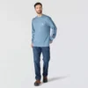 T-shirt masculina FR Force Irvine de corte largo e manguitos compridos com logótipo - Camisas resistentes ao fogo