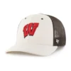 Wisconsin Badgers '47 Trucker não tingido