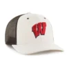 Wisconsin Badgers '47 Trucker não tingido
